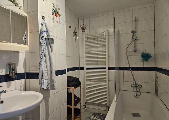 Apartment App-o2 1-2-personen-23km-bis-frankfurt-nord *